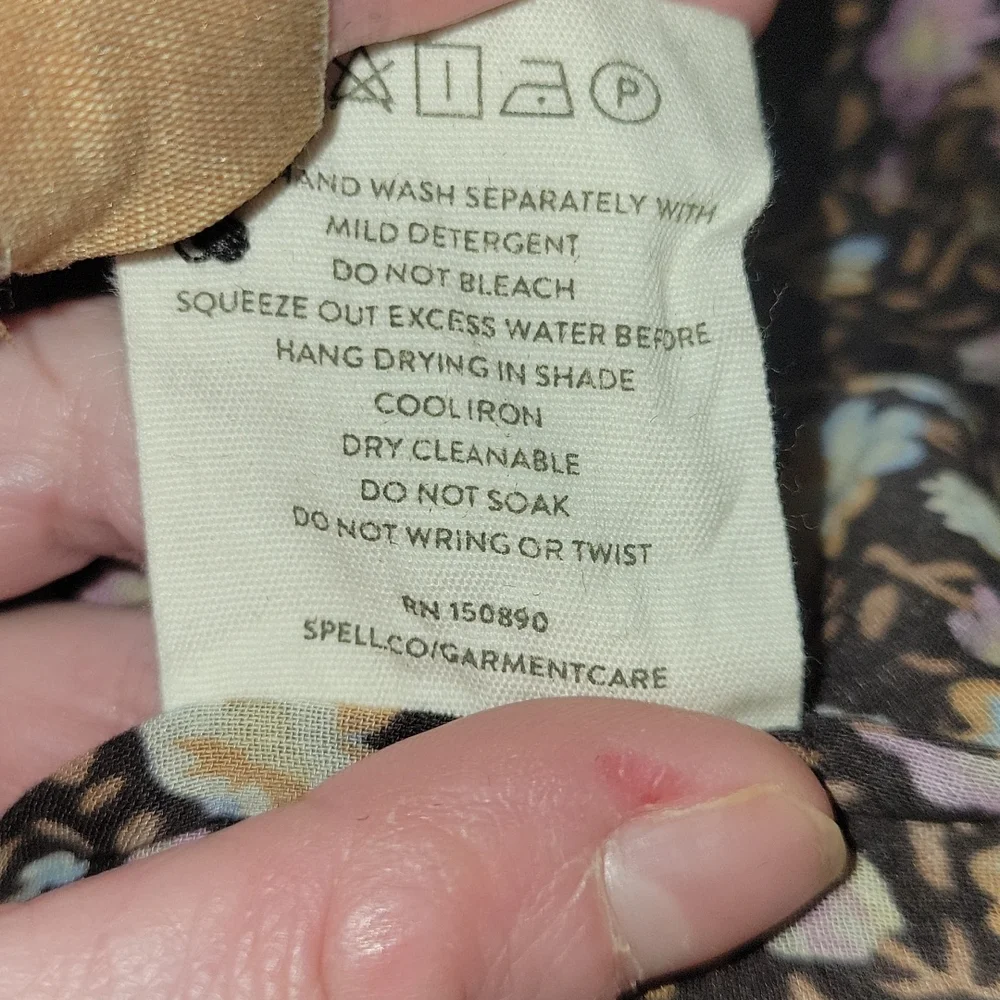 ❌️SOLD ❌️- Spell Rae Blouse Size XXS - Picture 6 of 10